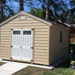 12x16 Gable with LP Lap siding